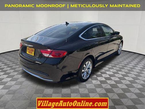 Black Clearcoat 2015 Chrysler 200 C