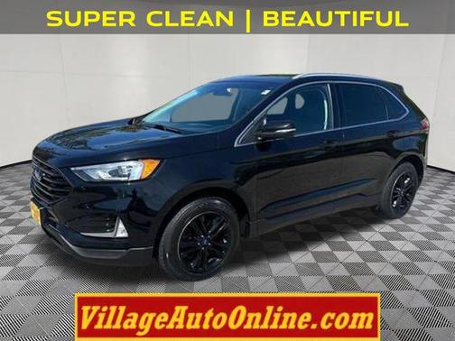 Agate Black Metallic 2019 Ford Edge SEL