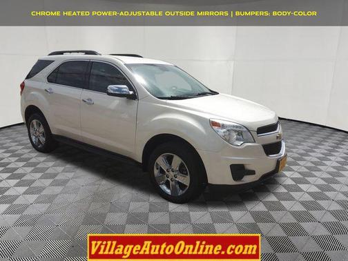 White Diamond Tricoat 2015 Chevrolet Equinox 1LT