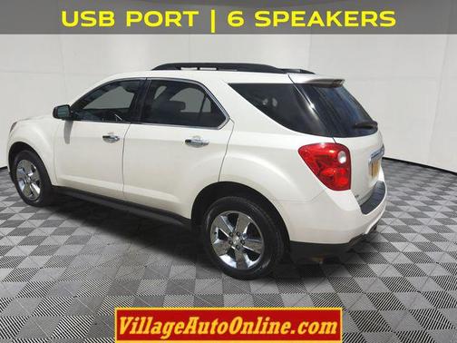 White Diamond Tricoat 2015 Chevrolet Equinox 1LT