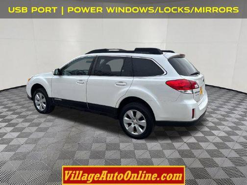 Satin White Pearl 2012 Subaru Outback 2.5i Premium