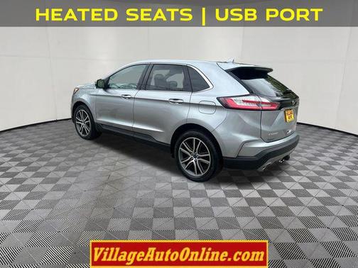 Silver Metallic 2020 Ford Edge Titanium