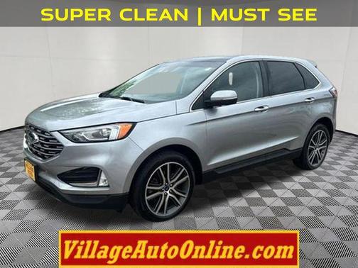 Silver Metallic 2020 Ford Edge Titanium