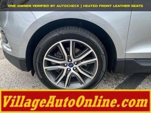 Silver Metallic 2020 Ford Edge Titanium