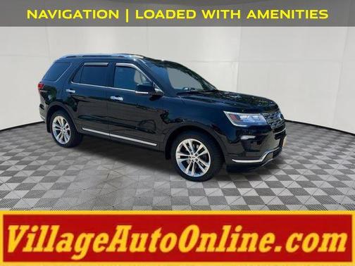 Shadow Black 2018 Ford Explorer Limited
