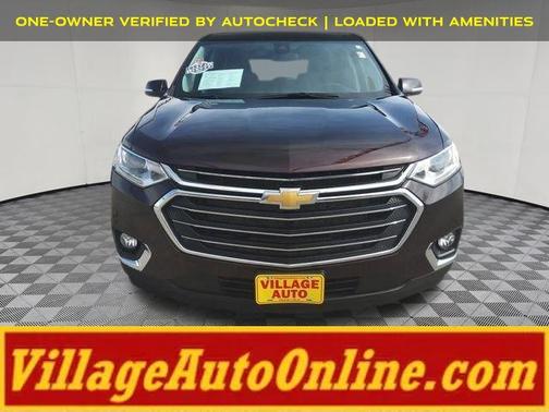 Black Cherry Metallic 2021 Chevrolet Traverse LT Cloth