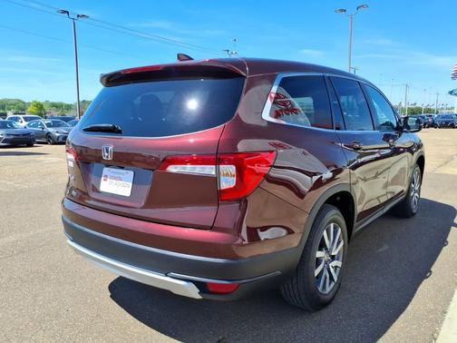 Deep Scarlet Pearl 2021 Honda Pilot 2WD EX-L