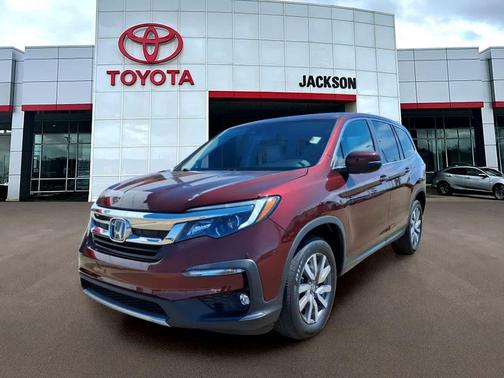 Deep Scarlet Pearl 2021 Honda Pilot 2WD EX-L