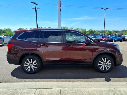 Deep Scarlet Pearl 2021 Honda Pilot 2WD EX-L