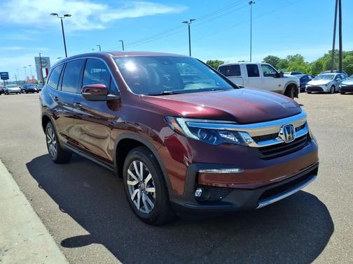 Deep Scarlet Pearl 2021 Honda Pilot 2WD EX-L
