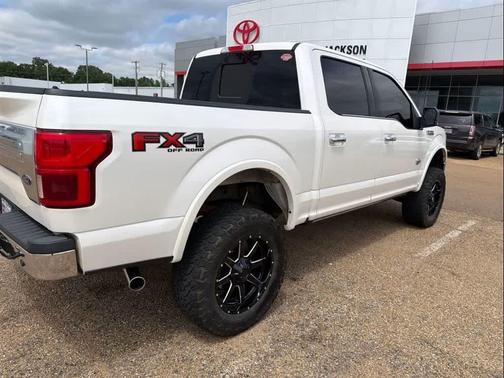 WHITE PLATINUM METALLIC TC 2019 Ford F-150 King Ranch