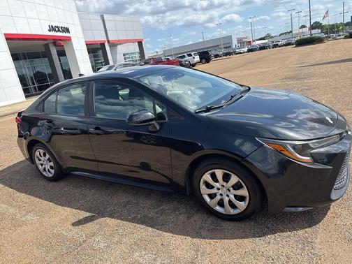 Black Sand Pearl 2021 Toyota Corolla LE