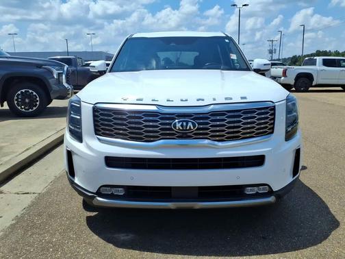 Glacial White Pearl 2021 Kia Telluride SX