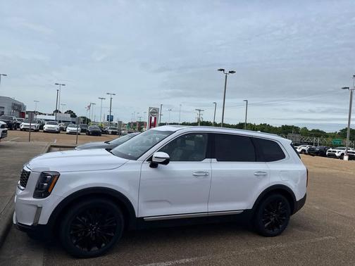 Glacial White Pearl 2021 Kia Telluride SX