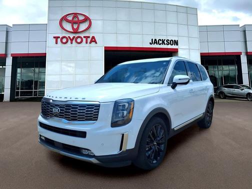 Glacial White Pearl 2021 Kia Telluride SX