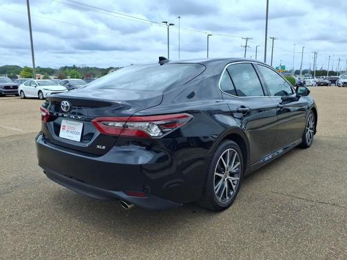 Midnight Black Metallic 2023 Toyota Camry XLE