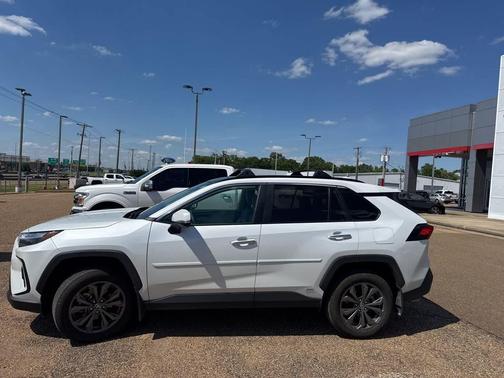 Wind Chill Pearl 2024 Toyota RAV4 Hybrid Limited