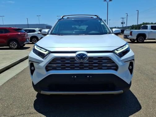 Wind Chill Pearl 2024 Toyota RAV4 Hybrid Limited