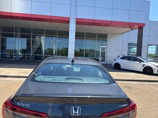 Meteorite Gray Metallic 2024 Honda Civic Sport