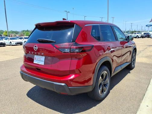 Scarlet Ember Tintcoat 2025 Nissan Rogue SV