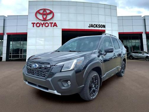 Crystal Black Silica 2025 Subaru Forester Wilderness