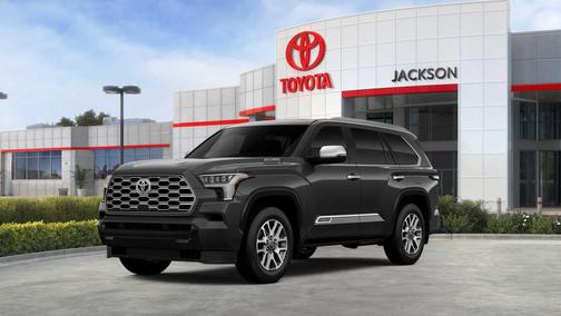 Magnetic Gray Metallic 2026 Toyota Sequoia 1794 Edition