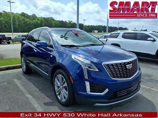Opulent Blue Metallic 2024 Cadillac XT5 Premium Luxury