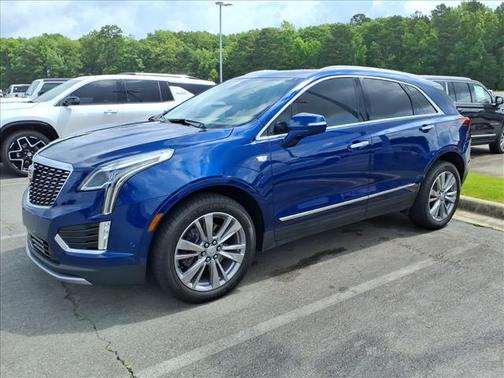 Opulent Blue Metallic 2024 Cadillac XT5 Premium Luxury