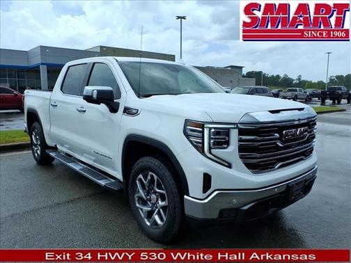 Summit White 2026 GMC Sierra 1500 SLT