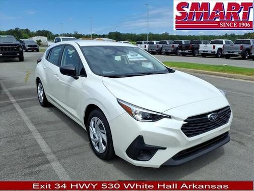 Crystal White Pearl 2024 Subaru Impreza Base