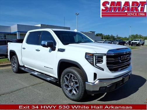 Summit White 2026 GMC Sierra 1500 SLT