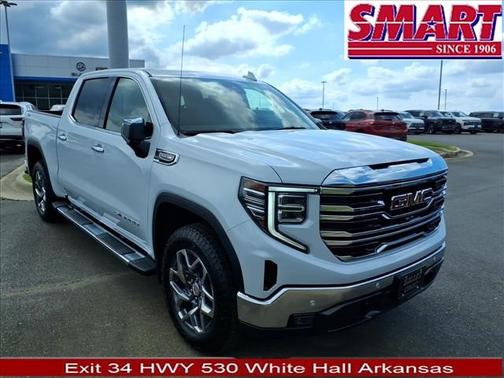 POLAR WHITE TRICOAT 2026 GMC Sierra 1500 SLT