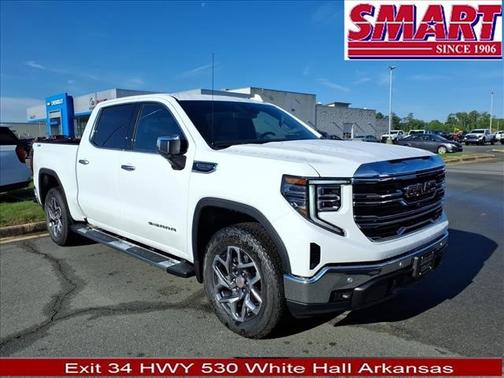 Summit White 2026 GMC Sierra 1500 SLT