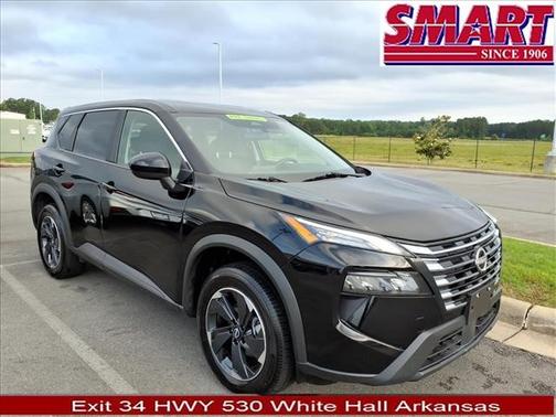 Super Black 2025 Nissan Rogue SV