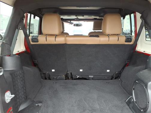 Flame Red Clearcoat 2014 Jeep Wrangler Unlimited Sahara