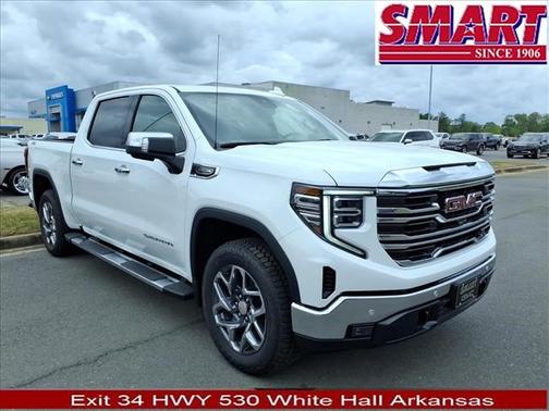 Summit White 2026 GMC Sierra 1500 SLT
