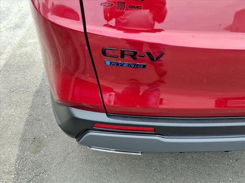 Radiant Red Metallic 2026 Honda CR-V Hybrid Sport FWD