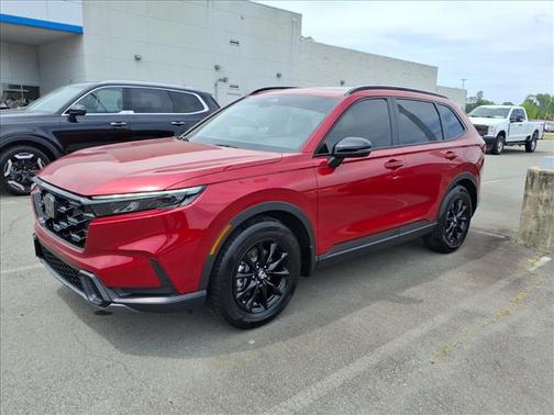 Radiant Red Metallic 2026 Honda CR-V Hybrid Sport FWD