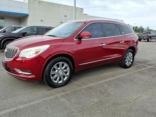 Crystal Red Tintcoat 2014 Buick Enclave Leather