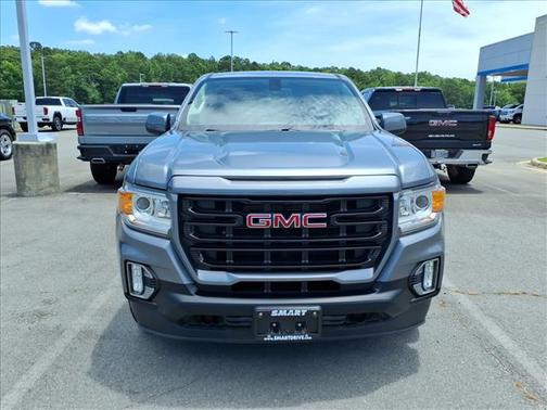 Satin Steel Metallic 2021 GMC Canyon Elevation