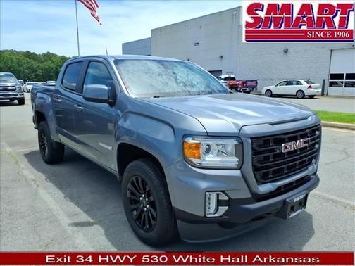 Satin Steel Metallic 2021 GMC Canyon Elevation