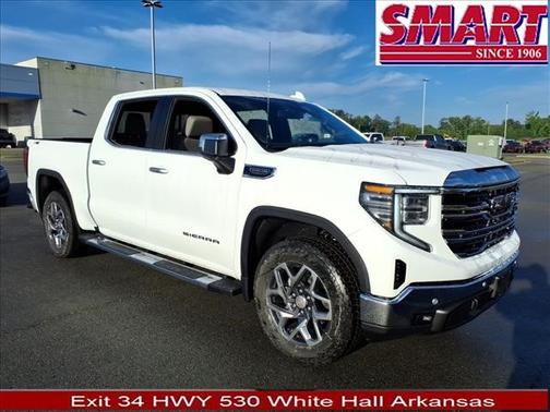 Summit White 2026 GMC Sierra 1500 SLT