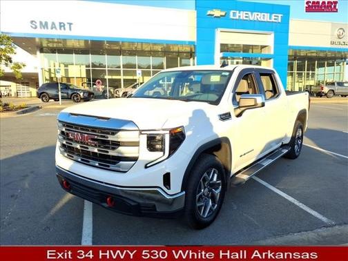 Summit White 2025 GMC Sierra 1500 SLE