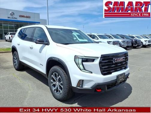 Summit White 2026 GMC Acadia AT4 AWD