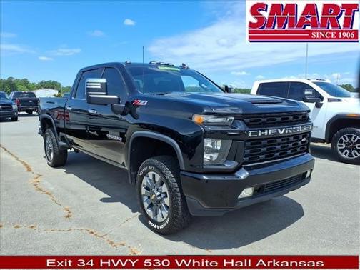 Black 2022 Chevrolet Silverado 2500 Custom