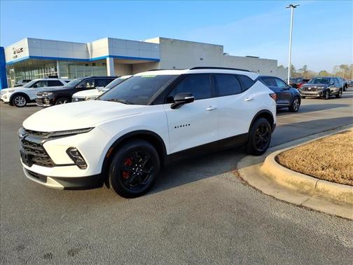 Summit White 2024 Chevrolet Blazer 3LT