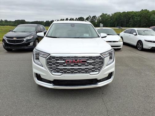 White Frost Tricoat 2023 GMC Terrain Denali