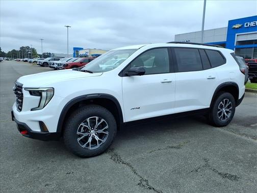 Summit White 2026 GMC Acadia AT4 AWD