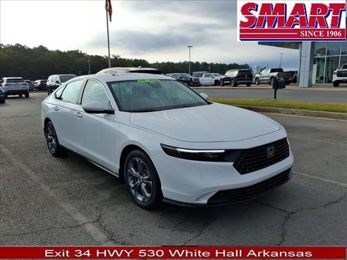 Platinum White Pearl 2024 Honda Accord EX