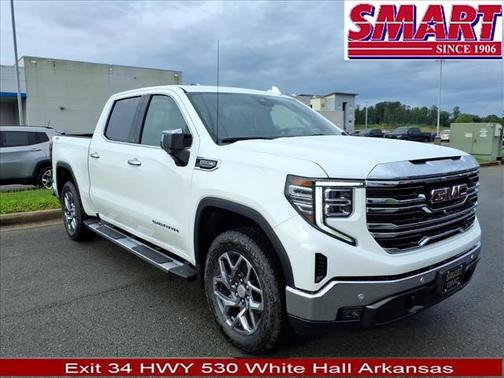 Summit White 2026 GMC Sierra 1500 SLT
